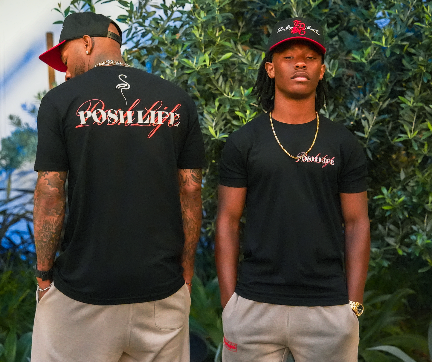 Posh Life T-Shirt - Black