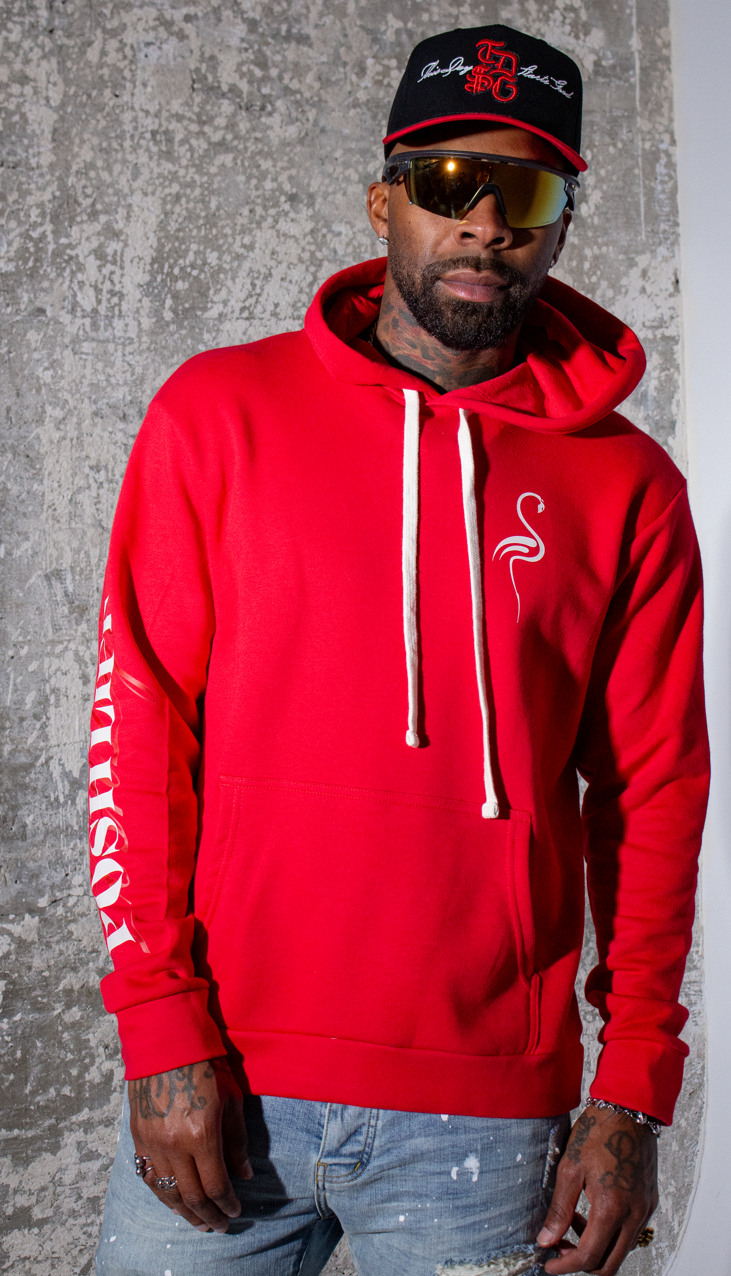 Posh Life Hoodie - Red