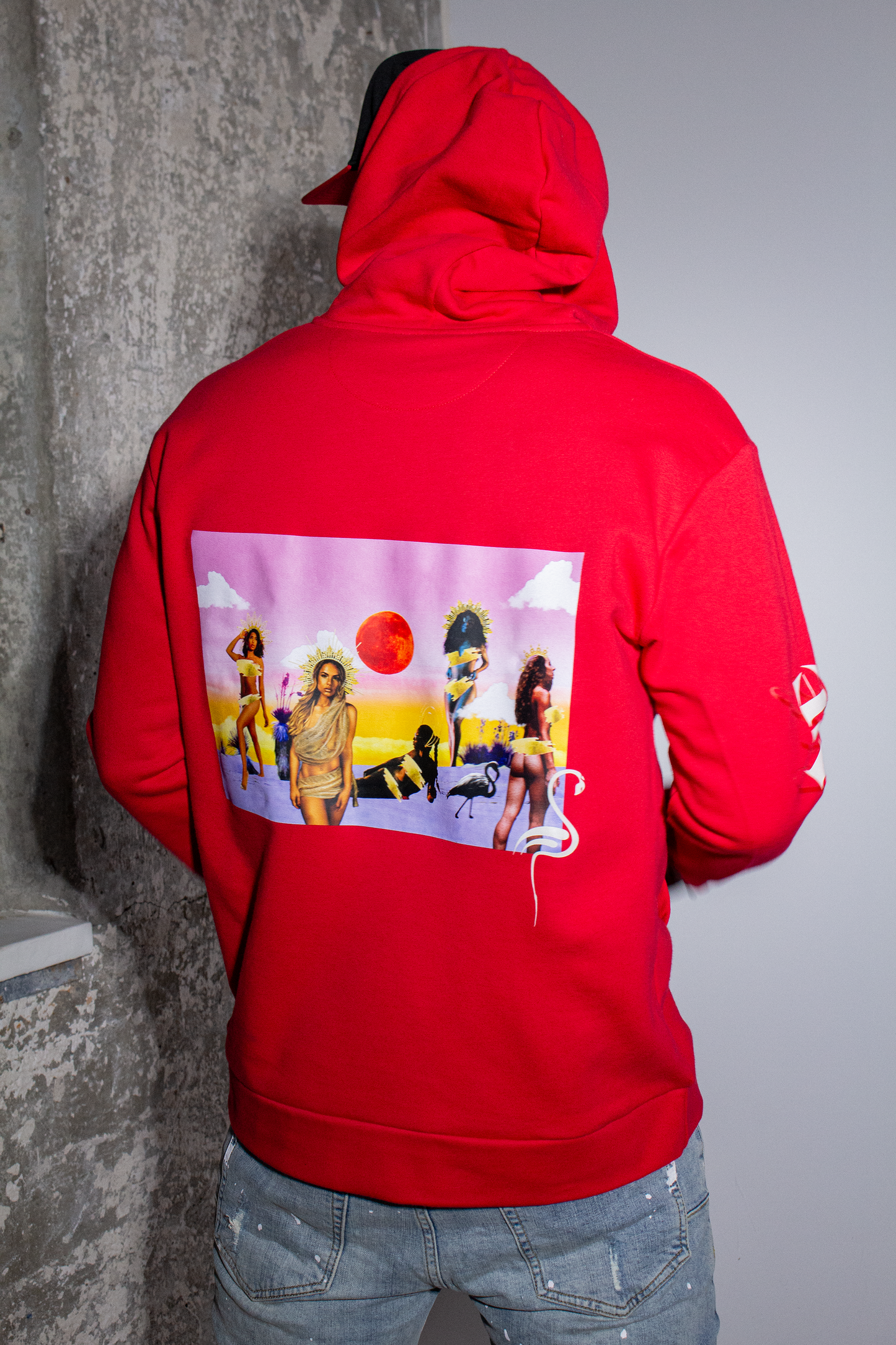 Posh Life Hoodie - Red