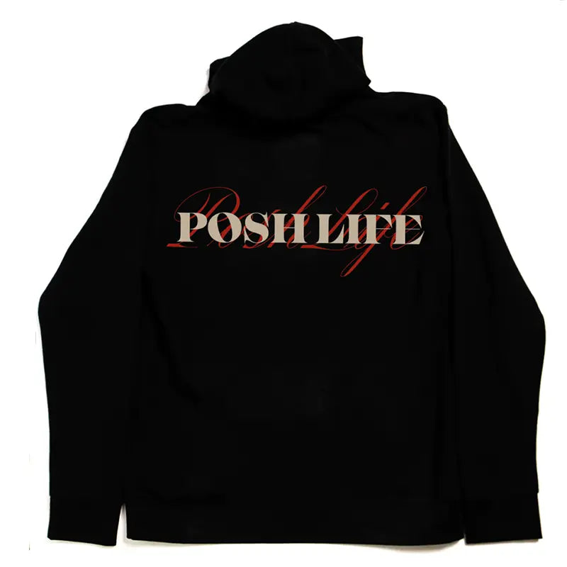 Posh Life Hoodie - Black Posh Life Shop