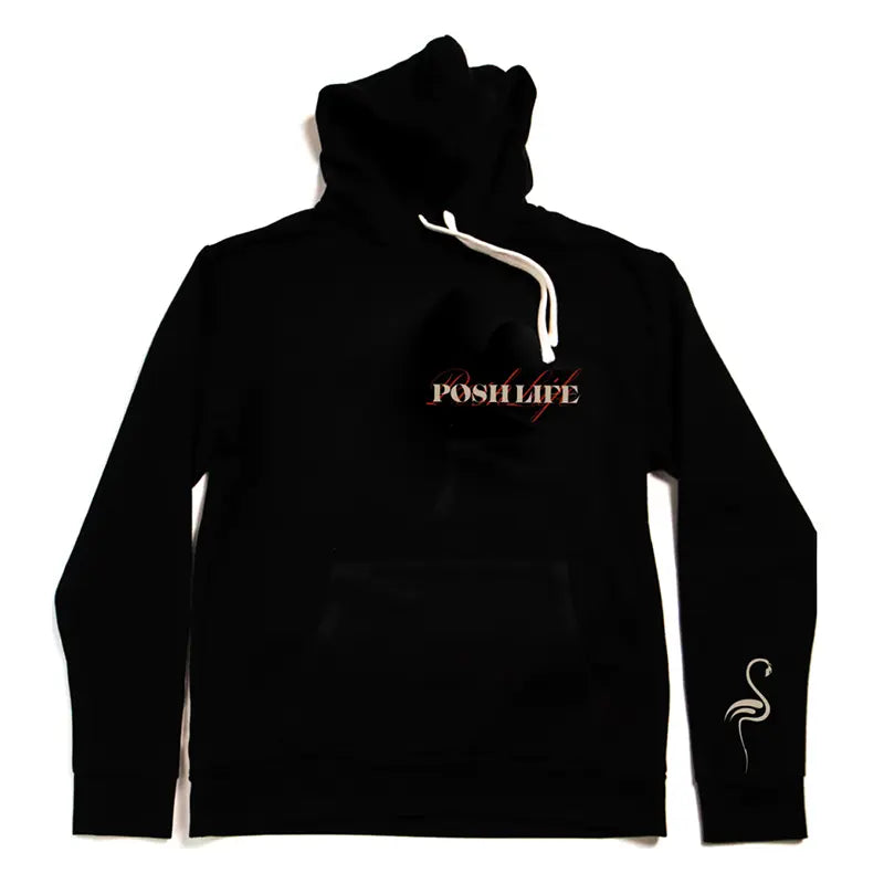 Posh Life Hoodie - Black Posh Life Shop