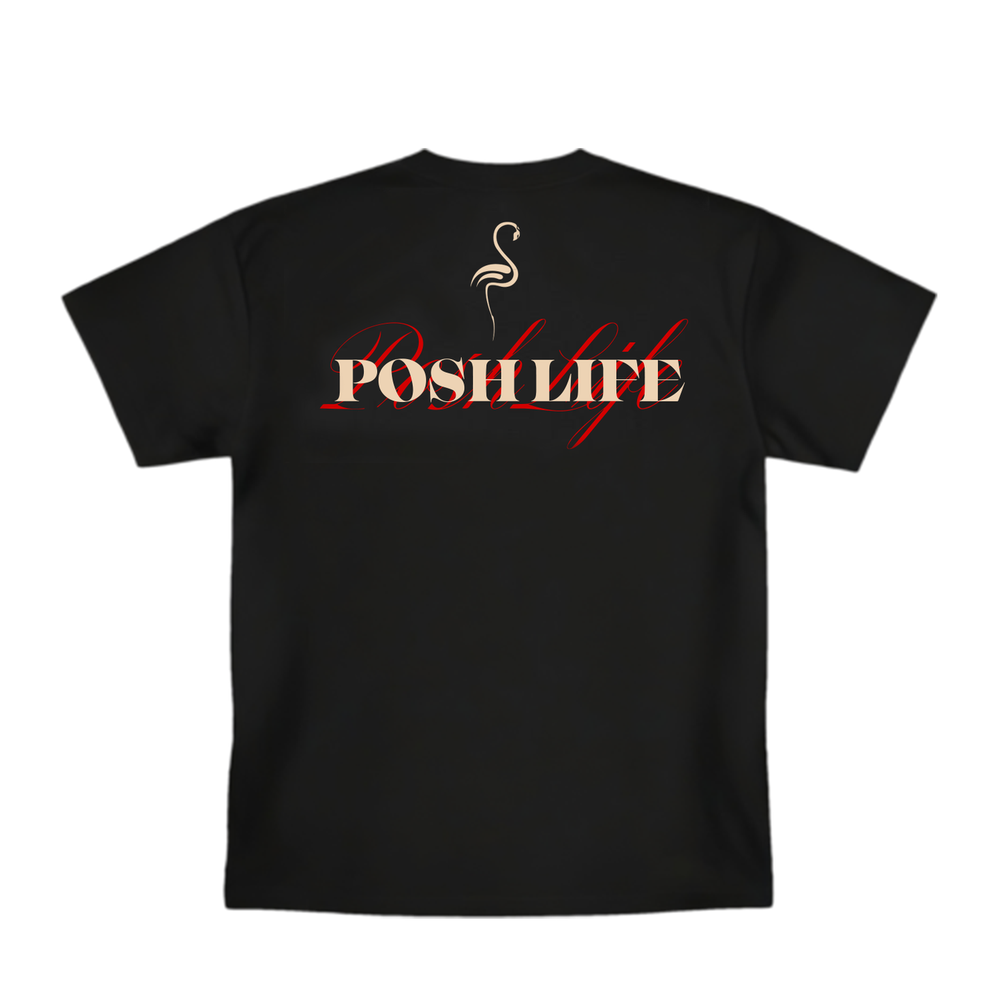 Posh Life T-Shirt - Black