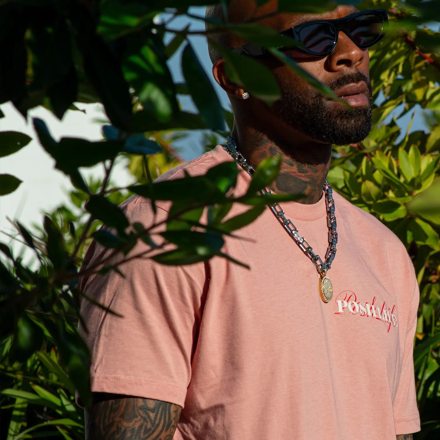 Posh Life T-Shirt - Dusty Rose Posh Life Shop