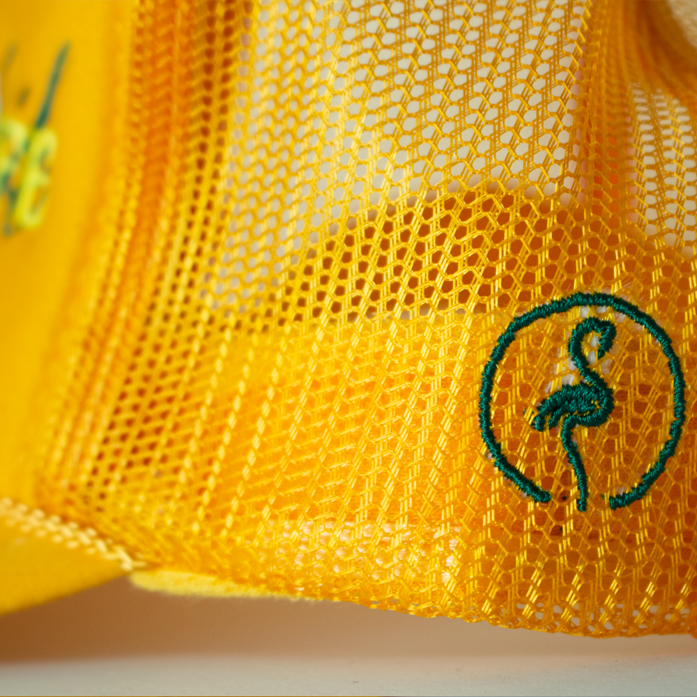 Canary Yellow Trucker Hat Posh Life Shop