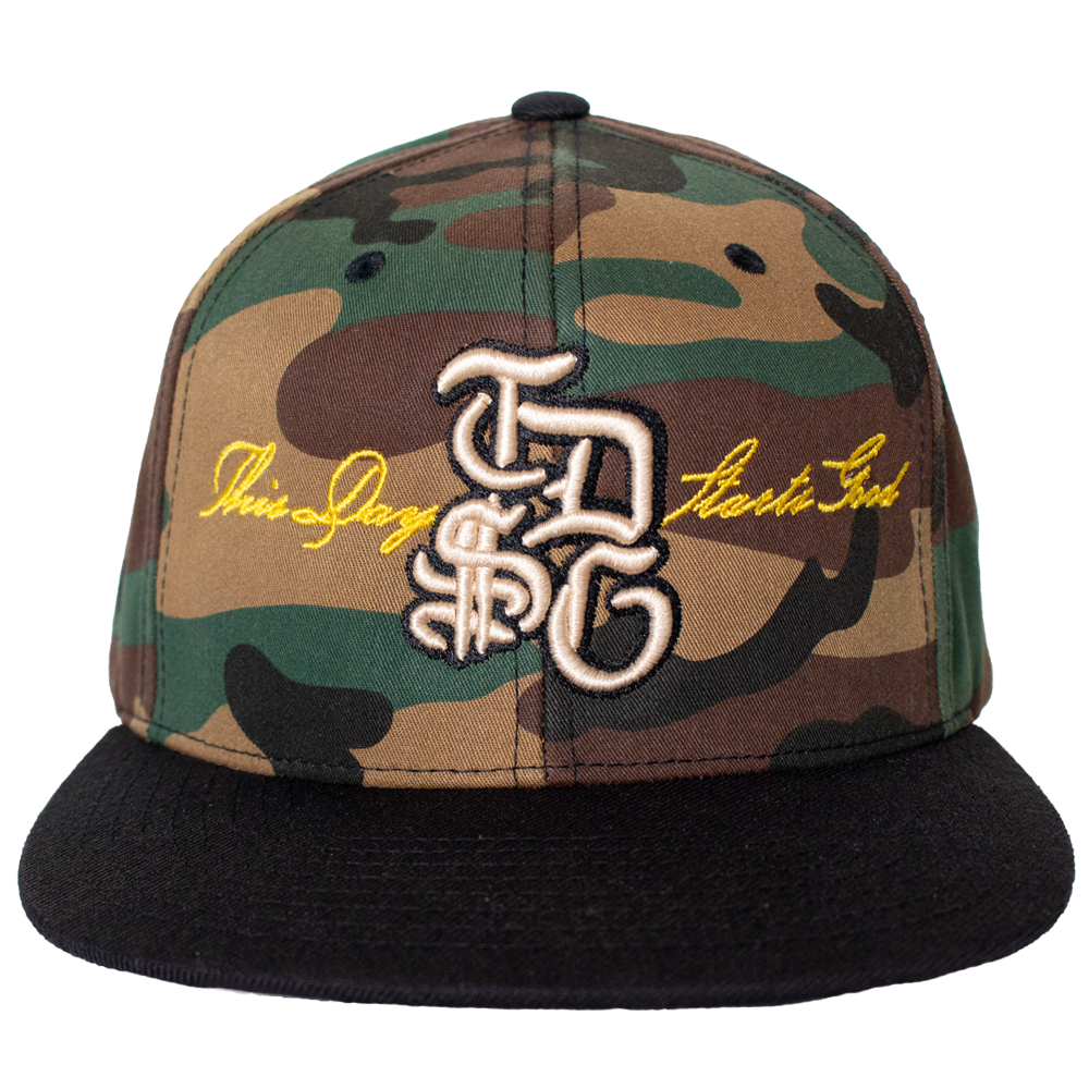 TDSG Camo Snapback Posh Life Shop
