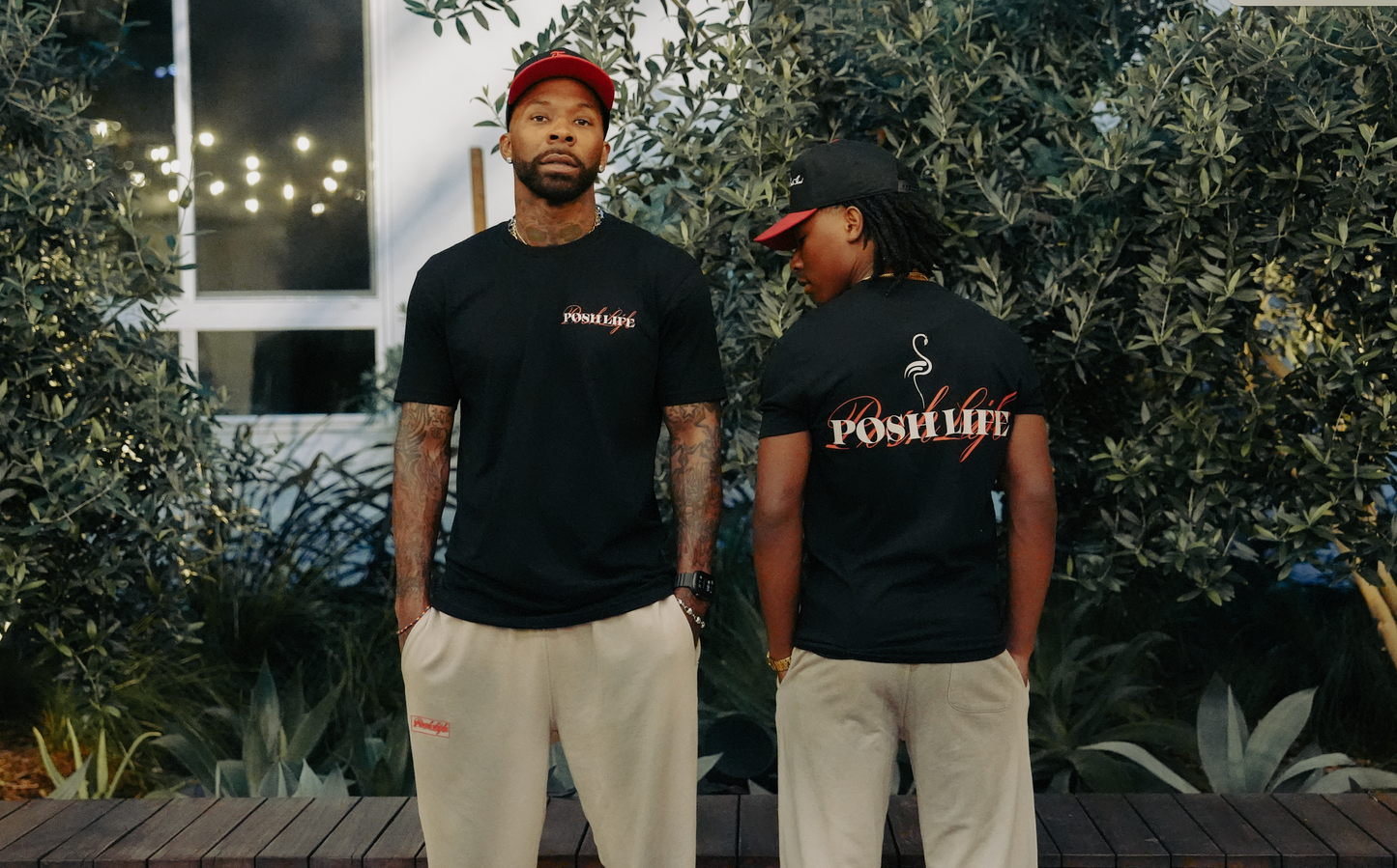 Posh Life T-Shirt - Black