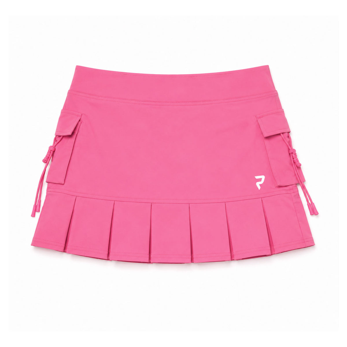 Pleated Cargo Skirt - Bubblegum Pink Posh Life Shop