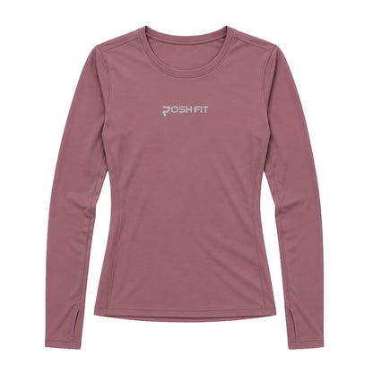 Womens Mauve Longsleeve Posh Life Shop