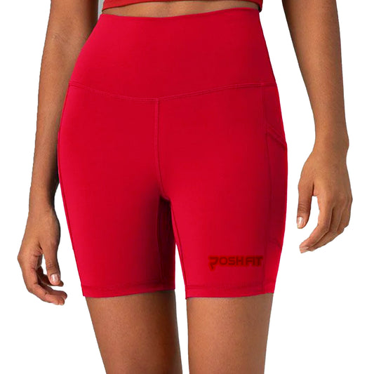 Sculpt Cherry Biker Shorts Posh Life Shop