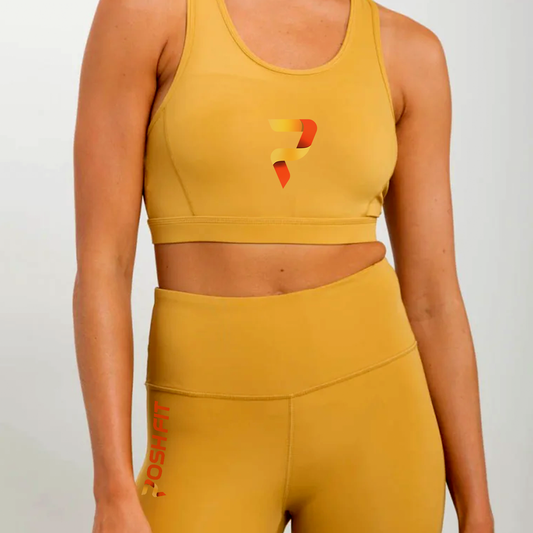 PoshFit - Womens Mustard Set