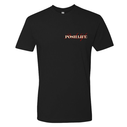 Posh Life T-Shirt - Black