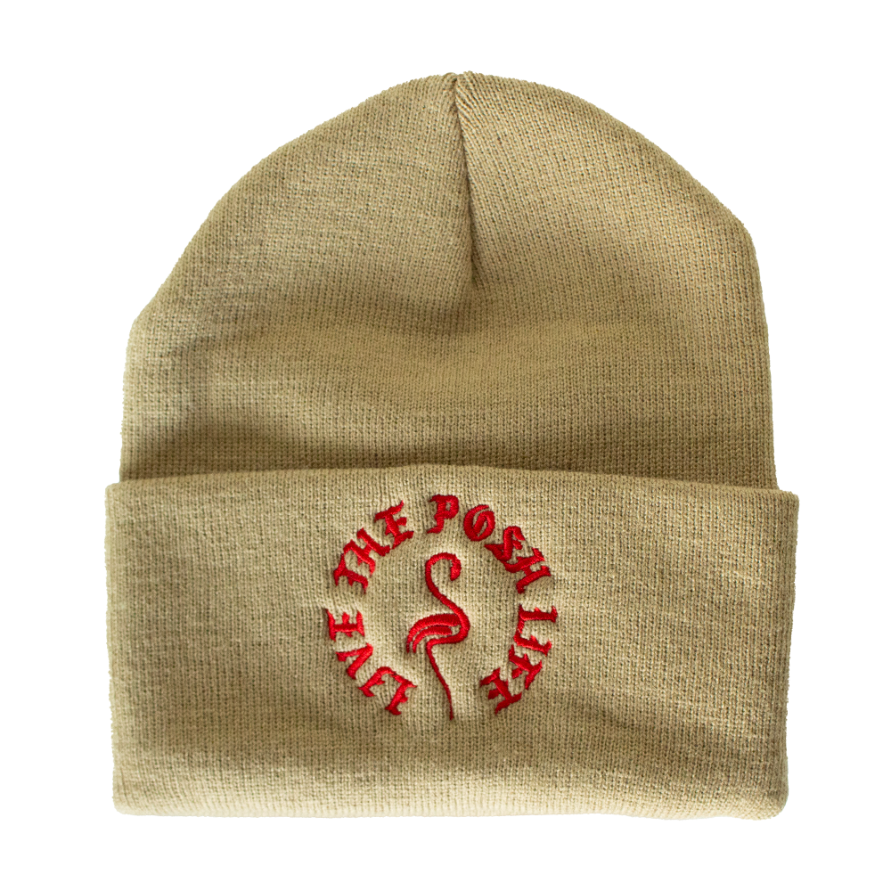 Tan Beanie