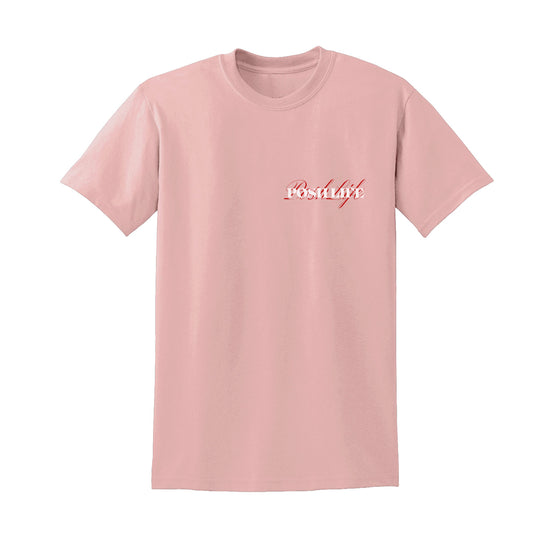 Posh Life T-Shirt - Dusty Rose