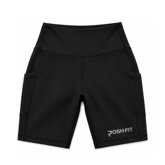 Sculpt Black Biker Shorts Posh Life Shop
